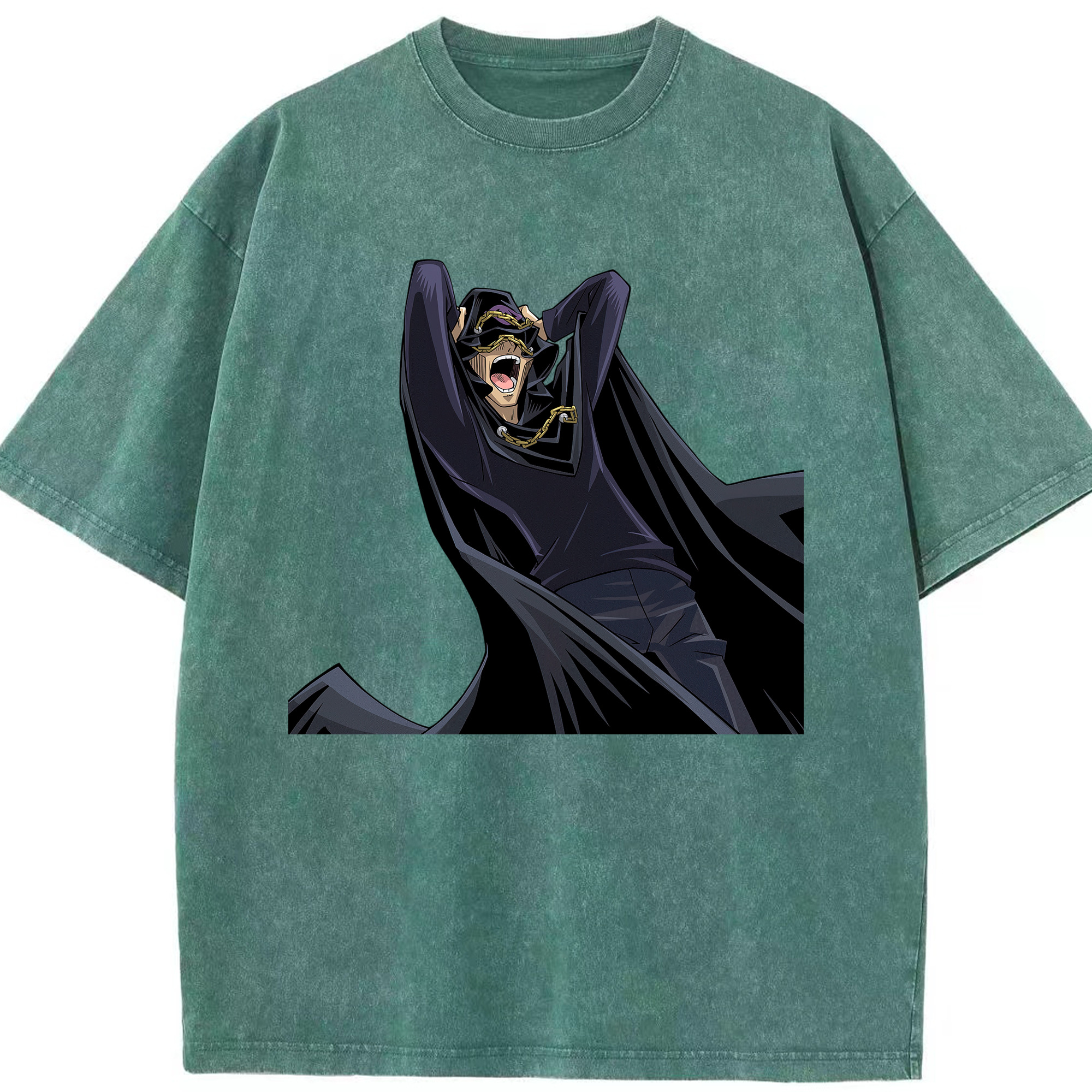 （画像用） 遊☆戯☆王 Yu-Gi-Oh! 綿100% ヴィンテージ風 半袖Tシャツ（フロントプリント）